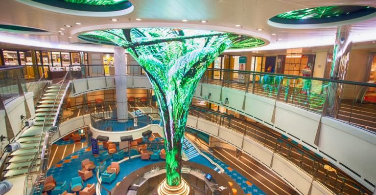 Carnival Vista – Dreamscape Atrium – Nautilus Entertainment Design